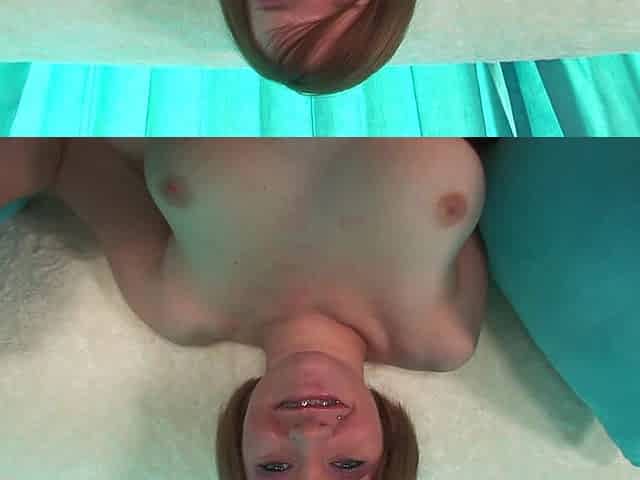 Cute short hair teen with braces gets her tiny pussy deep penetrated by a bbc and creampied
