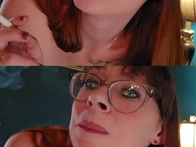 Redhead MILFs wicked smokin' fetish habits