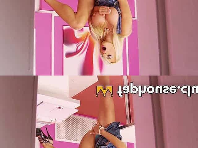 Blonde Babe with Massive Bazookas Drains with a Sex Toy before Sucking a Hot Cock - NSFW Porn!