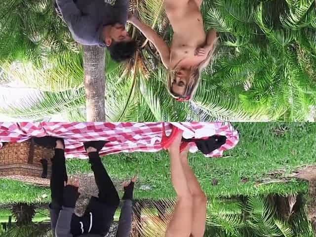 Bambino In Pinup Picnic With Tucker Pierce And Tucker Stevens