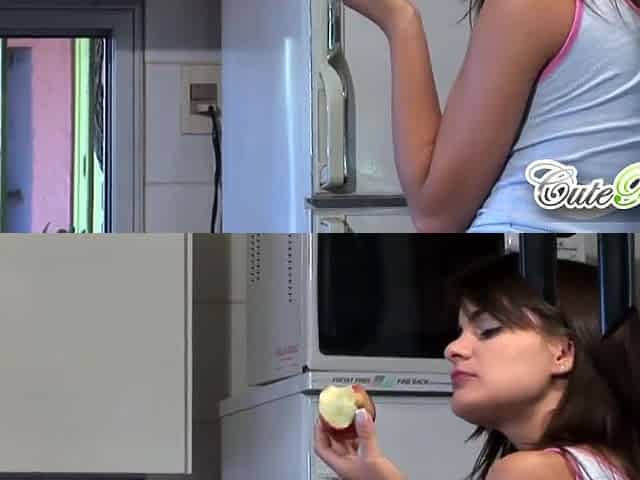 Naked busty teen hottie cute rain