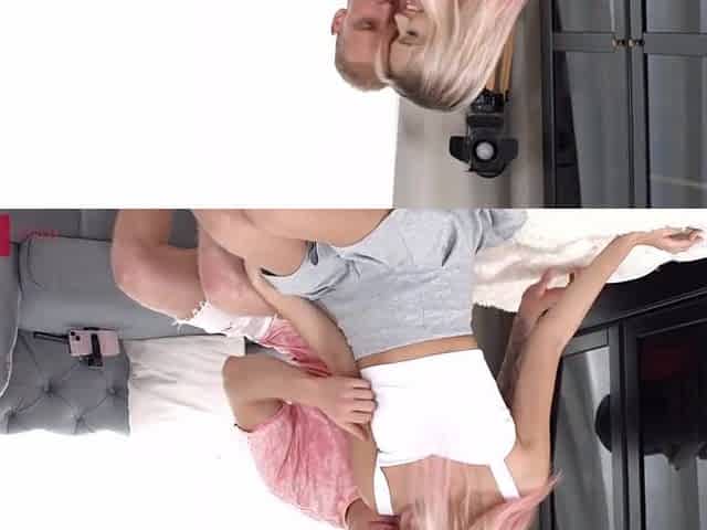 Slim Teen With Petite Breasts Likes Anal