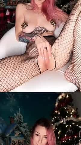 Zoe lovely busty redhead teen girl toying