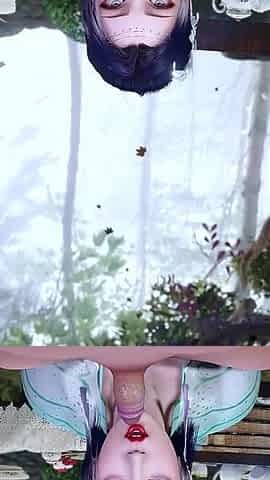 Queen Ultrahd Curves in the Matrix - 3D Animation