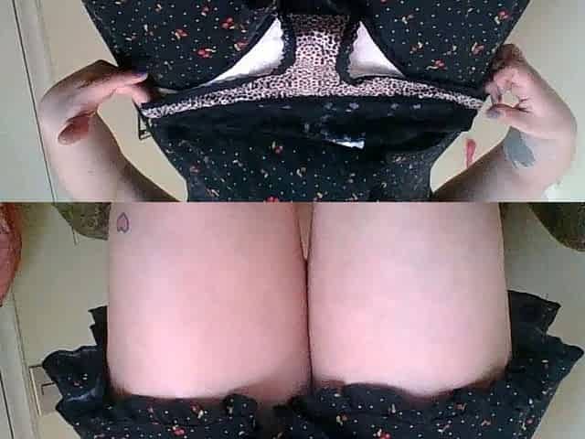 Roxy Deville masturbating her ass with a glass toy