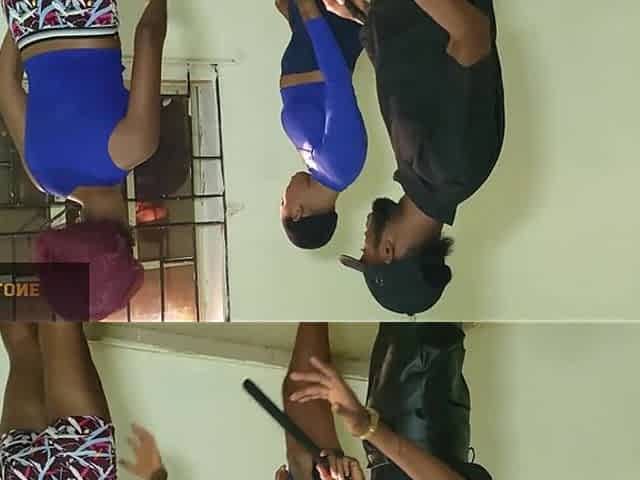 Two Hot Black Teens Got Caught by a Corrupt Police Officer