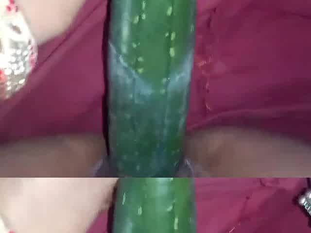 In the absence of husband, she used cucumber instead of land, full xxx porn hd mms