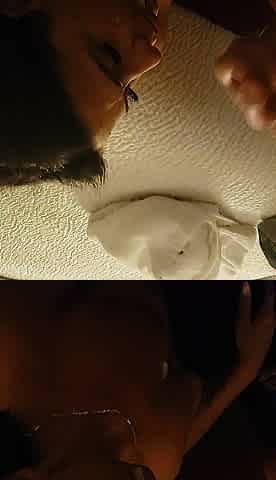 Wife takes double facial