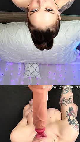 Amateur brunette ariana marie solo toying
