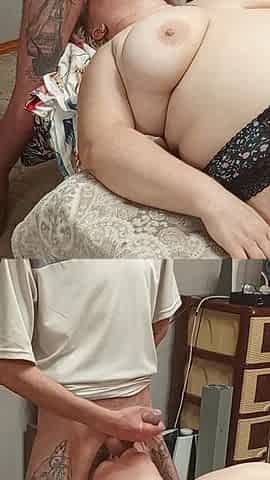 Stepmom Wanted a Mask of Cum and Got a Mouthful of Cum