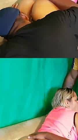 My Husband Brought His Chubby Friend to Eat My Pussy