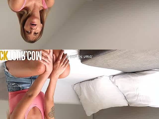 Innocent Big Tits Blonde Babe Tricked To Deep Throat Big Cock American