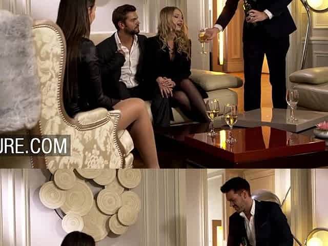 Julie Skyhigh and Lucy Heart come to a conclusion to have a foursome