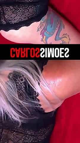 Mature Blonde Giving Oral to the Gifted Guy