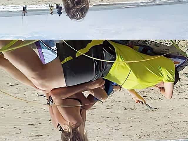 Real amateur public handjob on the beach