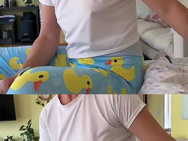 Wicked Stepmom Supplicates For Anal In My Ducky Panties - Tugjob & Footjob For Your Buddy