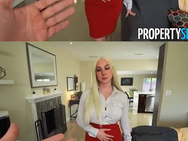 Skylar Vox In Huge Natural Tits Agent Bangs Client On Sofa