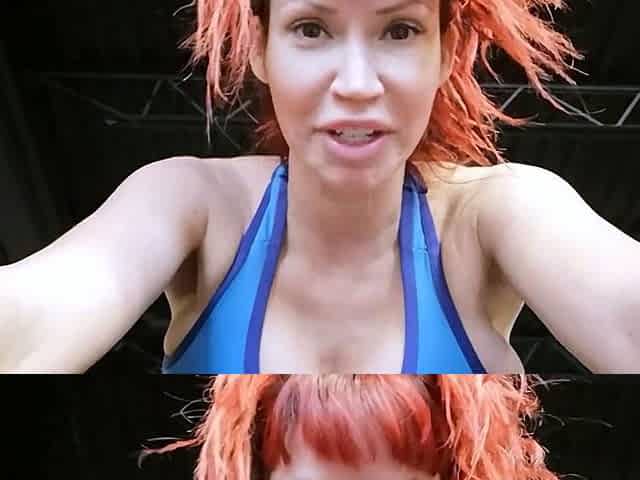 Pretty redhead webcam masturbation show