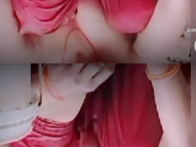 Desi Village Girl Caught Hiding and Masturbating While Taking Bath