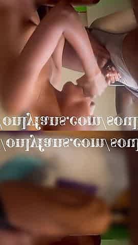 Milking a Hard Cumshot on My Neck