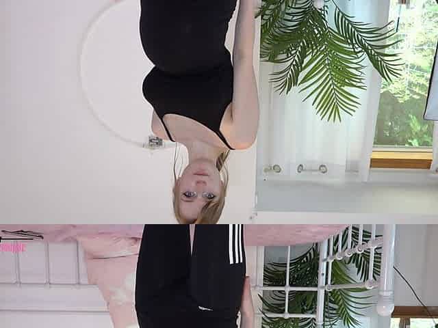 Pregnant Fashion Show and Masturbation