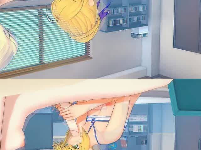 Fate/Stay Night - Futanari Saber Alter deals with Saber(cg manga)