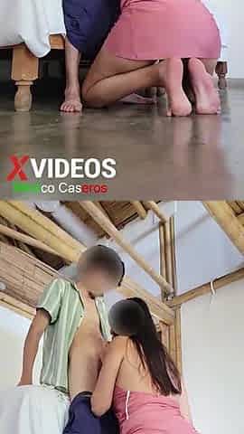 My step cousin sucks my penis at the family beach abode