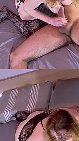 Premium - Mature Hotwife Porn: Creampied by Her Lover When Home Alone