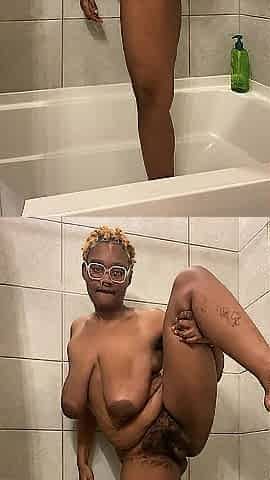 Black pissing