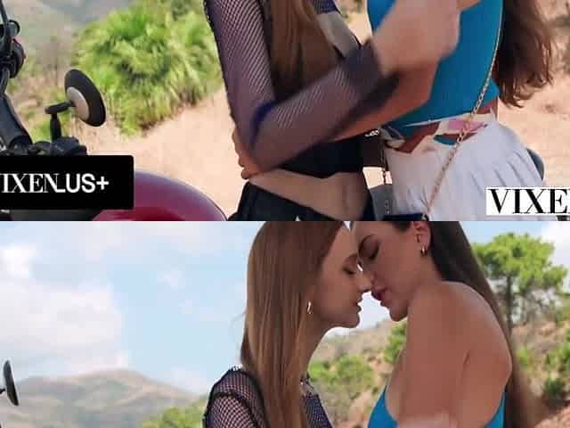 Secret Girlfriends Share A Cock In Hot Threesome - Christian Clay, Vixi Rafi And Melanie Marie