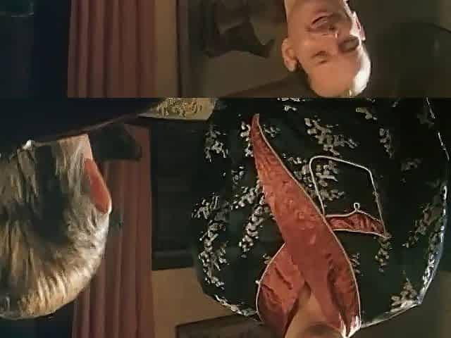 Shaggy vintage vagina licking anal permeated in the Budapest castle
