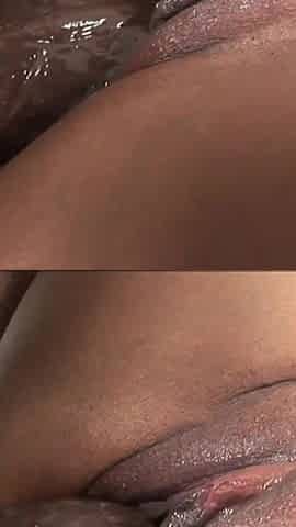 Busty ebony-skinned couture fucks black cock to enjoy cum