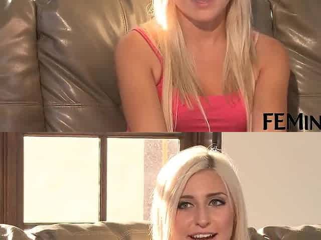 FEMINGE 4K - Astounding Lesbo Is Sticking Her Tongue Out at the Step Sister