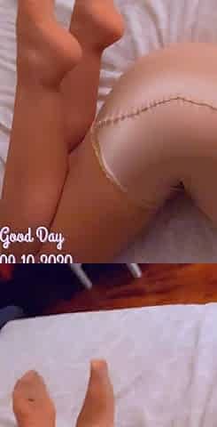 Amateur striptease and Solo masturbation