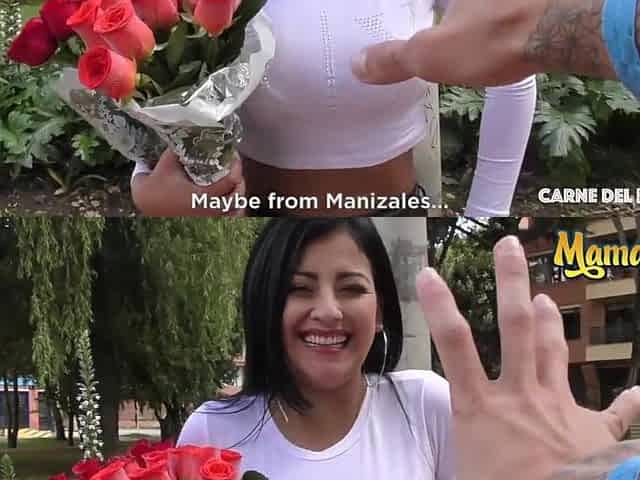 CARNEDELMERCADO - MARIANA MARTINEZ LARGE TITTIES LATIN CUTIE INTENSIVE TWAT SCREW WITH STRANGER