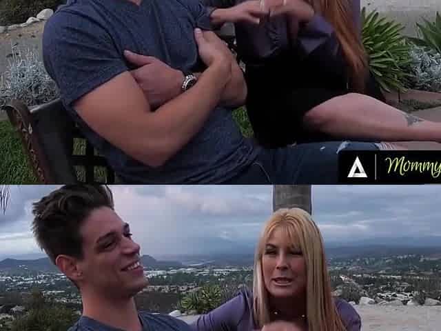 Curvy Milf Joclyn Stone Suck Balls & Rides Dick