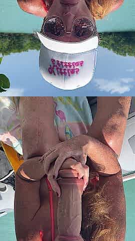 Cum dinghy with me
