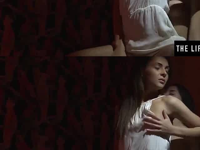 Alexis Brill In Hot Brunette Teases Her Sexy Lesbian Lover While She Watches