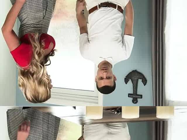 Naughty America - Hot MILF plays with sons friend's big