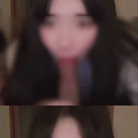 Korean teen doggy