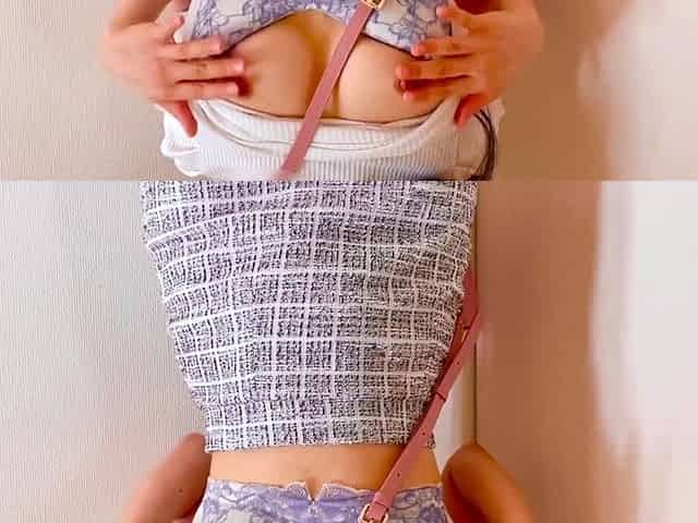 My Boobs Were Tight, So I Started Masturbating by the Door
