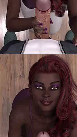 Grandma's House 25: Thomas' Oral Feast on Aaliyah in Storeroom