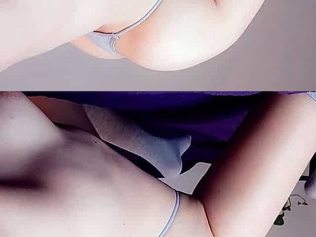 Amateur redhead poses and masturbates with toys
