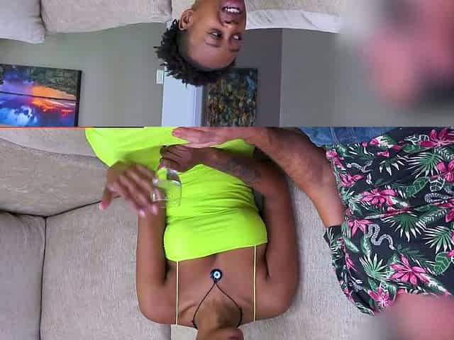 This EBONY baddie was hesitant at first