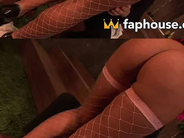Sleazy teen with inked high high-heeled shoes smashes a lovely nymph with fishnets in muddy XXX action!