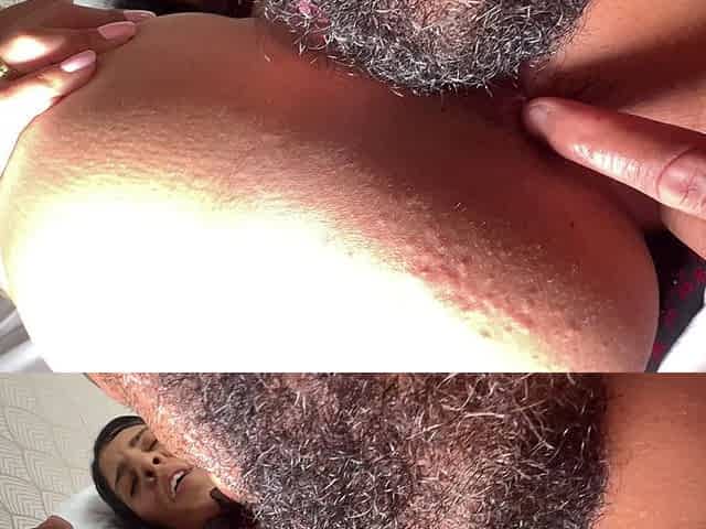 A Lover with a Large Cock Deflowering the Anus of a Very Naughty Married Woman