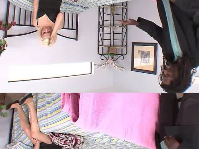 Banging golden-haired cougar mamma