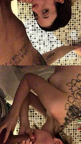 Cute brunette young hookup amateur teen blowjob