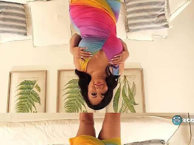 Filipino Stepmom Provides Easy Her Tits And Fuck Holes - Krystal Davis