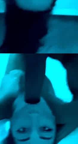 Hot brunette slut for extreme amateur pov blowjob